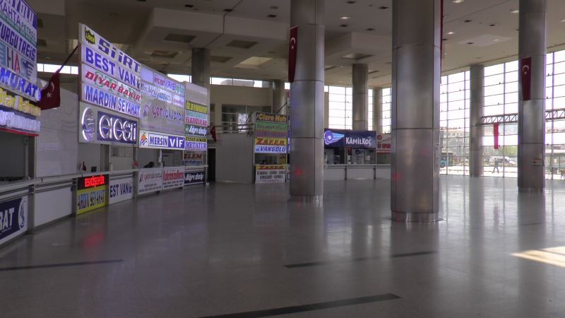 Şehirlerarası otobüsçü esnafı virüsün bitmesini istiyor
