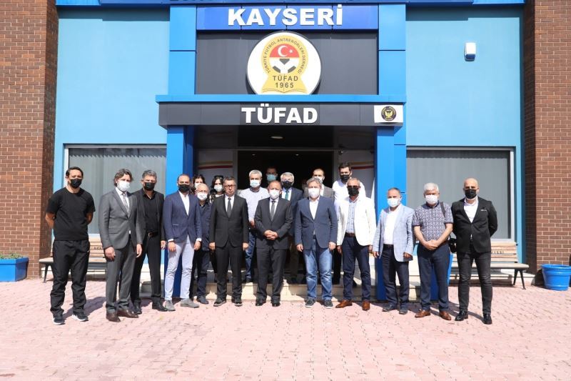 Özhaseki’den TÜFAD’a ziyaret
