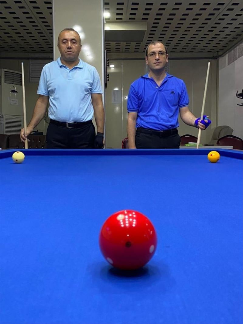 Handikaplı Erciyes 3 Bant Bilardo turnuvası sona erdi
