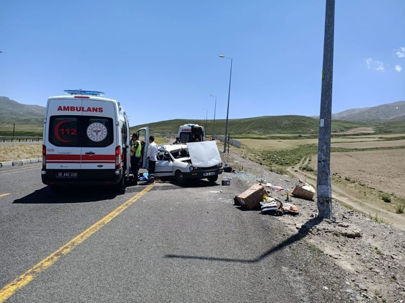 Kayseri’de trafik kazası: 1 ölü, 2 yaralı
