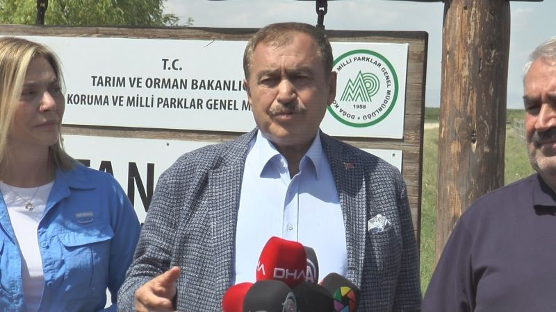 TBMM Küresel İklim Değişikliği Komisyonu Sultan Sazlığı’nda incelemelerde bulundu
