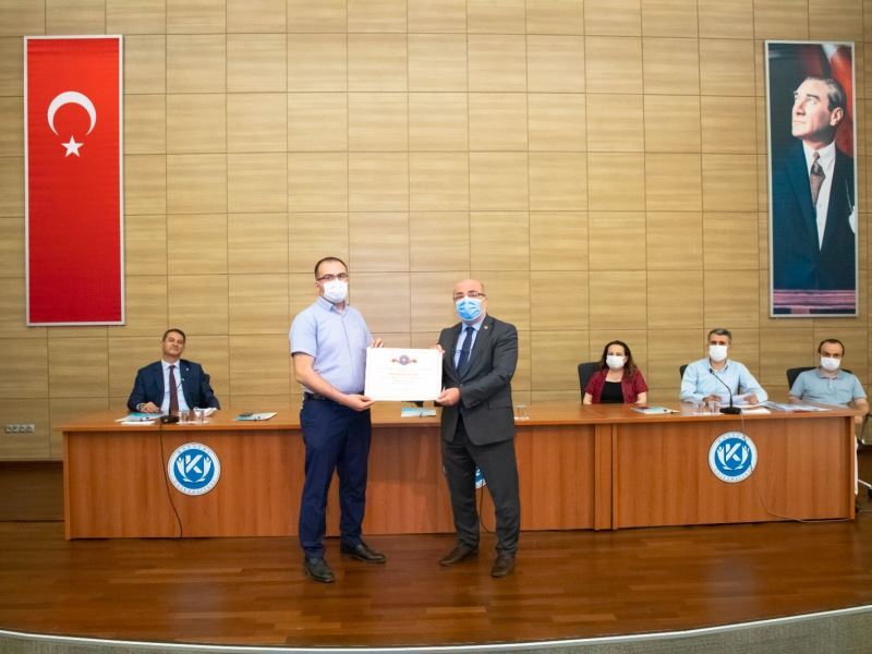 Kayseri Üniversitesi’ne engelsiz üniversite işareti olan ’Turuncu Bayrak’ ödülü
