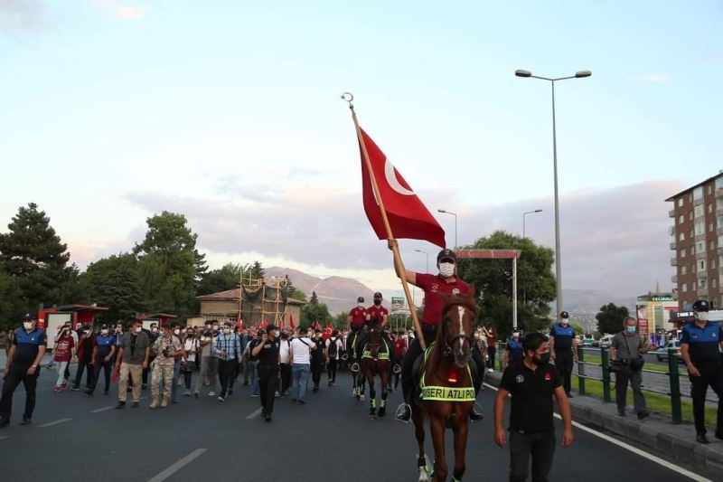 Kayseri 15 Temmuz’da tek yürek oldu
