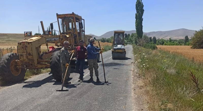 Büyükşehir’den güvenli bayram için yollarda bakım çalışması
