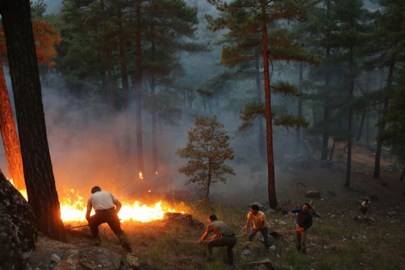 Yahyalı’daki orman yangını devam ediyor
