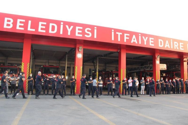 Kayseri İtfaiyesi’nden bu kez Marmaris’e 5 araç 15 personel ile destek
