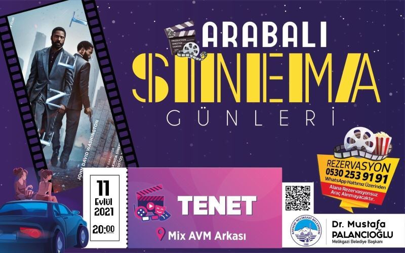 Arabalı sinemada bu hafta ’Tenet’ gösterimde
