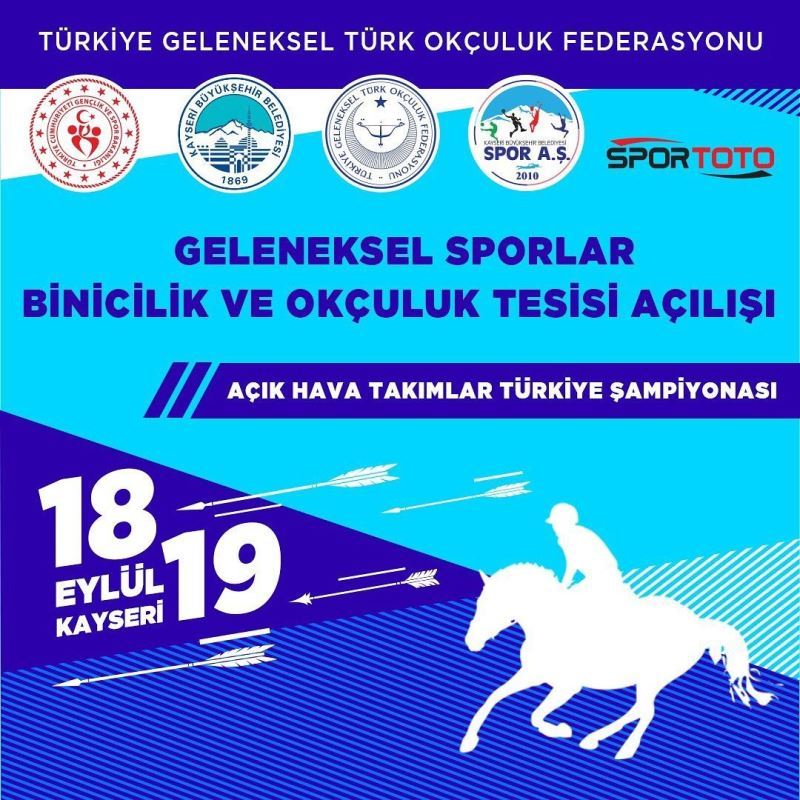 Geleneksel Sporlar Binicilik ve Okçuluk Tesisi 18 Eylül’de açılacak
