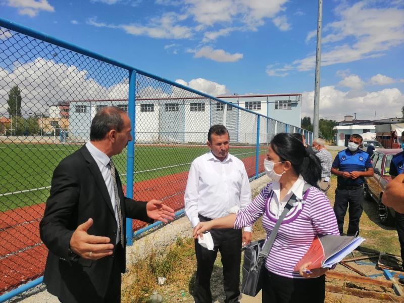 Tomarza Stadına yeni bir çehre kazandırılacak
