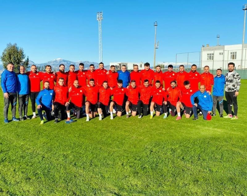 Talasgücü Belediyespor’un Antalya kampı devam ediyor
