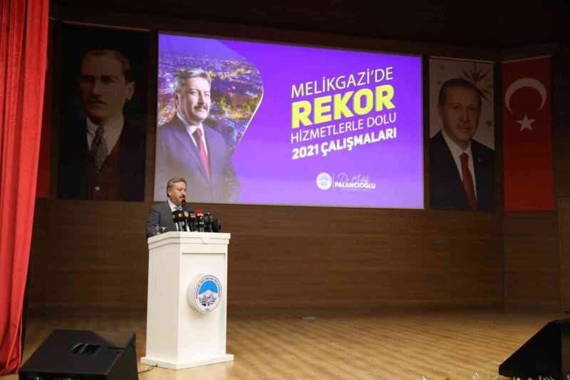 Melikgazi Belediyesi’nden 2021 yılında 541 milyon TL’lik yatırım
