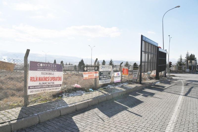 Kayseri OSB’de görüntü kirliliğine son verecek pano
