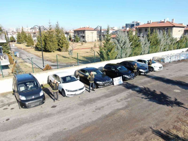 Kayseri polisinden milyonluk change otomobil operasyonu
