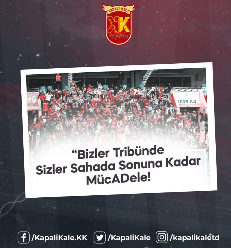 Kayserispor taraftarından destek çağrısı
