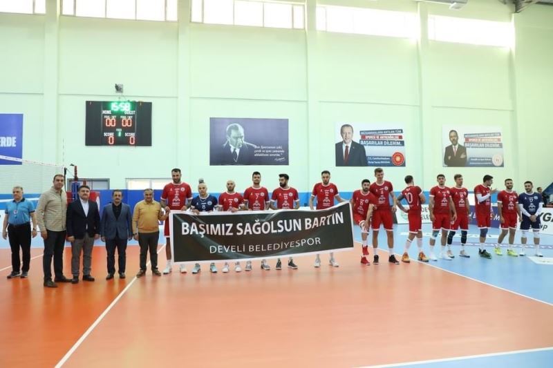 Efeler Ligi 4. hafta: Develi Belediyespor: 0- Cizre Belediyespor: 3
