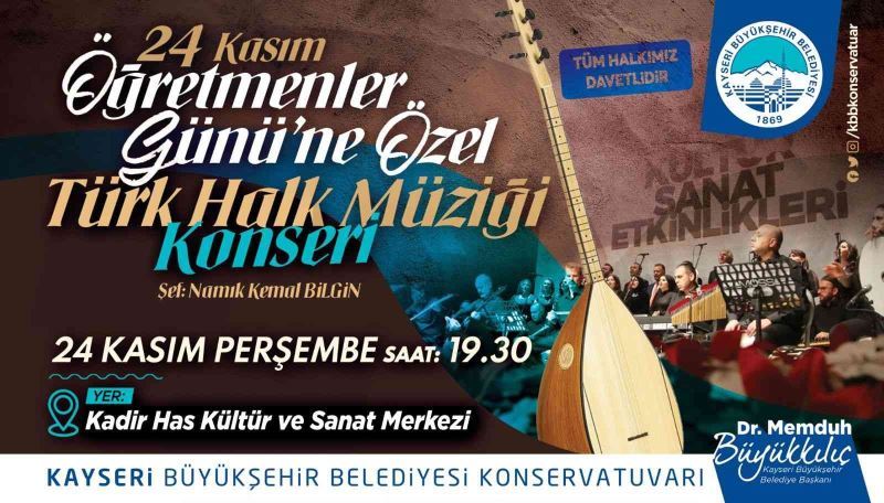 Öğretmenler günü’ne Özel Konser
