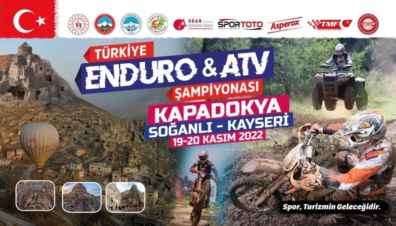 Soğanlı Vadisi’nde Türkiye Enduro ve ATV Şampiyonası yapılacak
