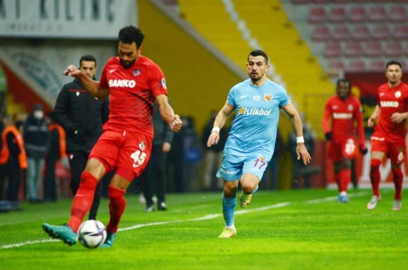 Kayserispor galibiyet hesabında
