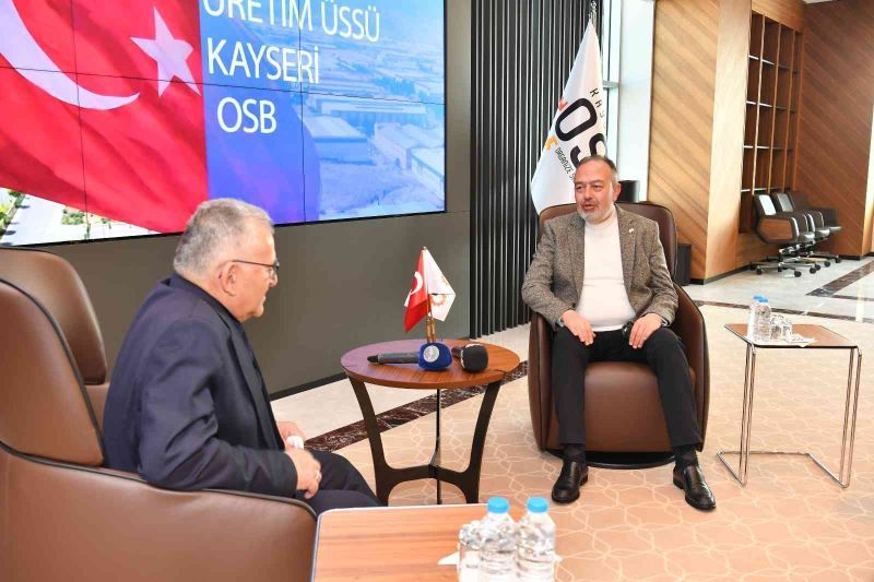 Başkan Büyükkılıç’tan Kayseri OSB’ye ziyaret
