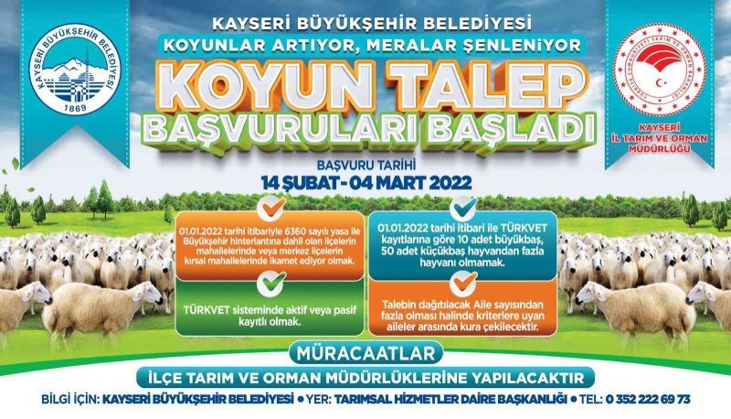 8 milyon TL’lik projede başvurular başladı
