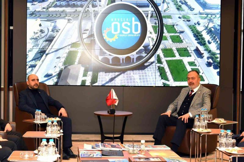 KTB Başkanı Bağlamış’tan Kayseri OSB’ye ziyaret
