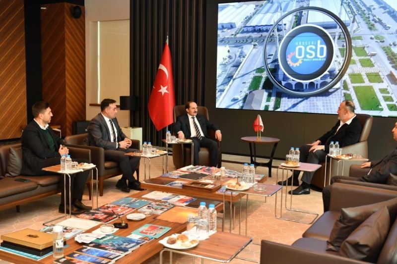 Kayseri’de kurum temsilcilerinden OSB’ye ziyaret
