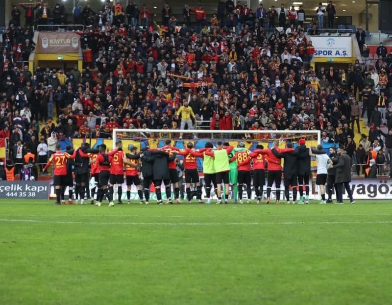 Kayserispor 9. sıraya yükseldi
