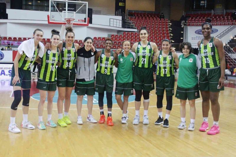 KBSL: Bellona Kayseri Basketbol: 59 - OGM Ormanspor: 70
