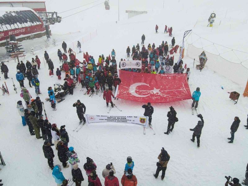 Erciyes Kapı’da Çanakkale Zaferi’nin 107. yılı kutlandı
