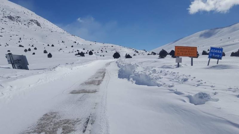 Tomarza - Tufanbeyli yolu ulaşıma açıldı
