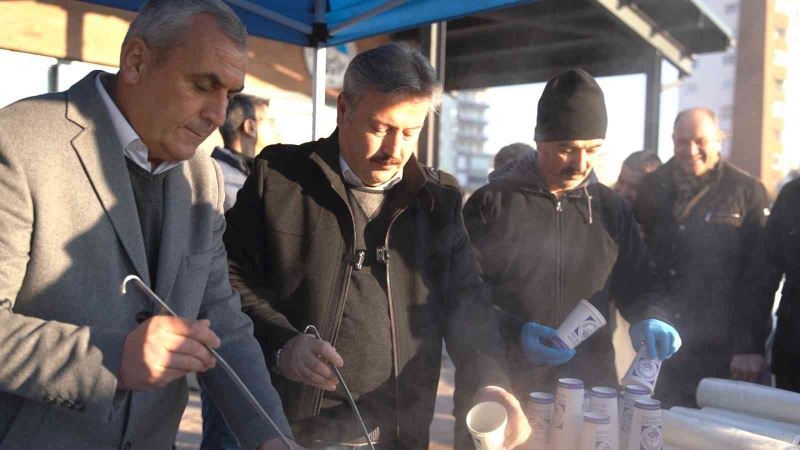 Melikgazi’den ehliyet sınavı öncesi çorba ikramı
