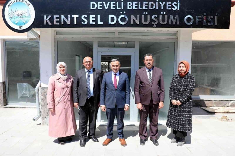 Develi Belediyesi Kentsel Dönüşüm Ofisi faaliyetlerine başlayacak
