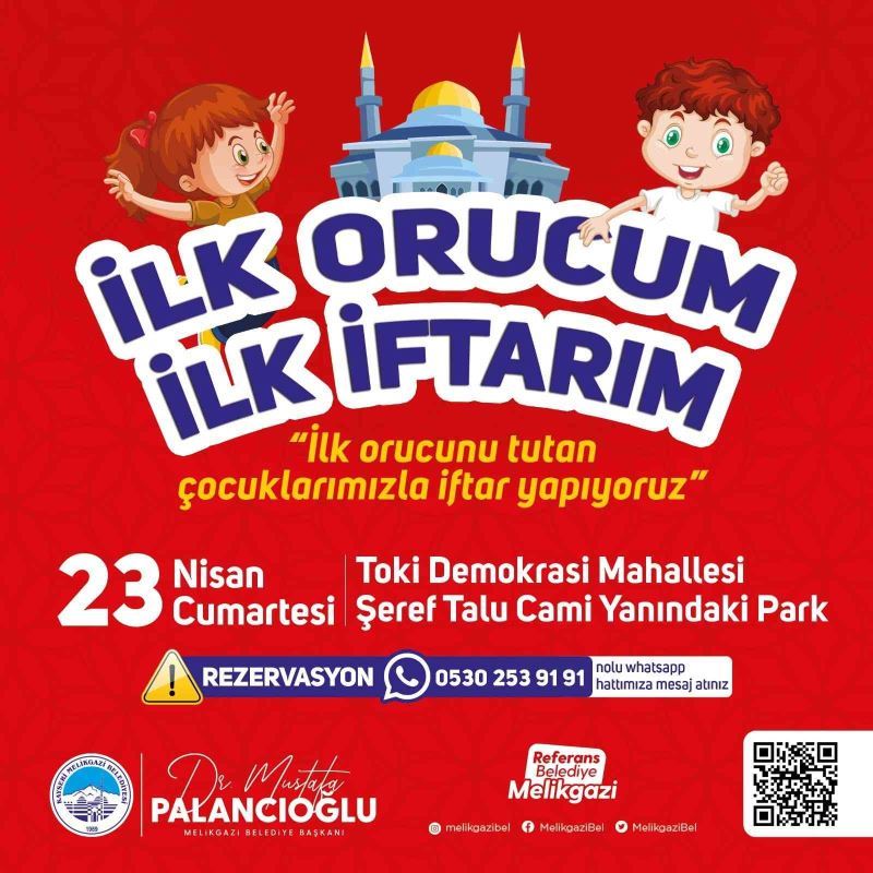 İlk Orucum İlk İftarım etkinliği TOKİ’de
