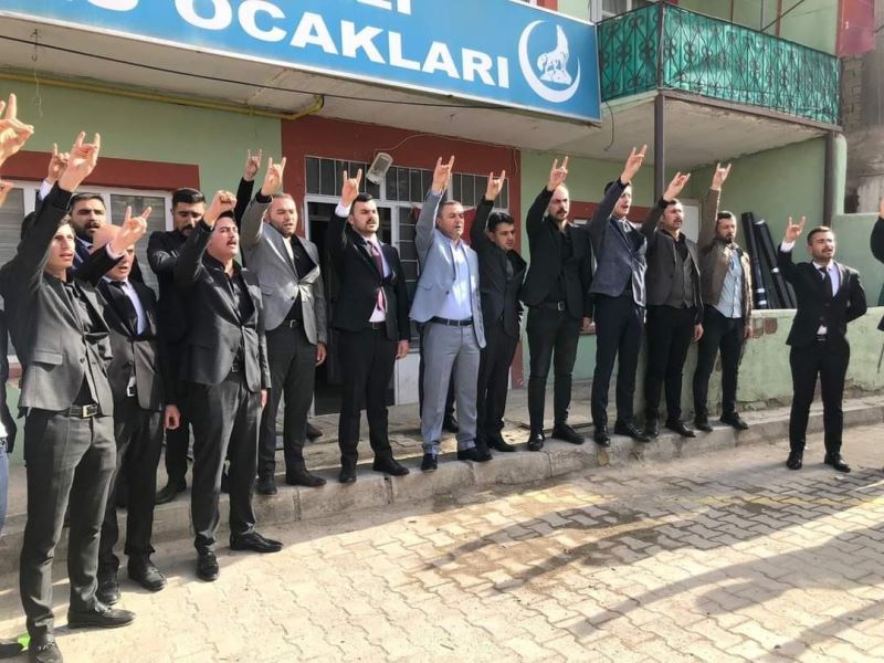 Yahyalı Ülkü Ocakları’nda bayrak değişimi
