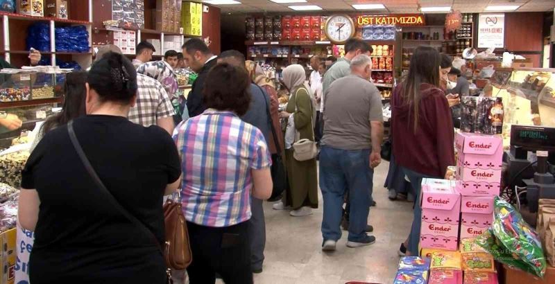 Kayseri’de bayram yoğunluğu
