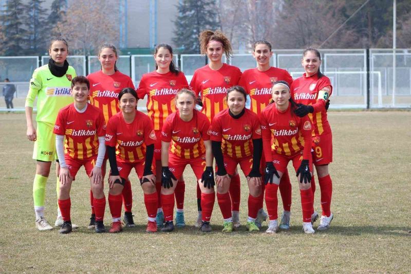 Kayseri Kadın Futbol Kulübü galibiyete hasret
