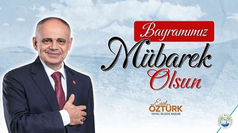 Öztürk: “Bayramın bütün insanlığa barış, huzur ve sağlık getirmesini temenni ediyorum”
