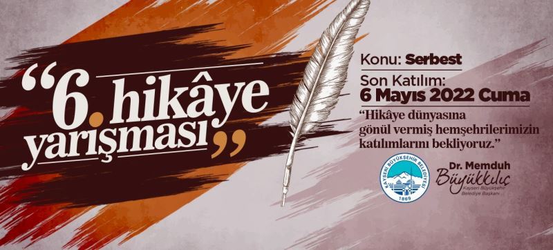 Büyükşehir’in 6. Hikaye Yarışması’na yoğun ilgi
