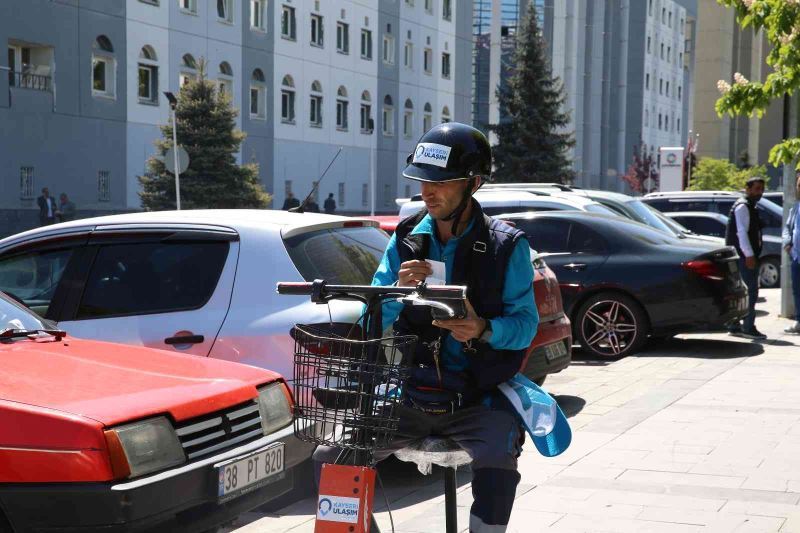 Kayseri Ulaşım AŞ’den parkomat alanlarına yeni uygulama
