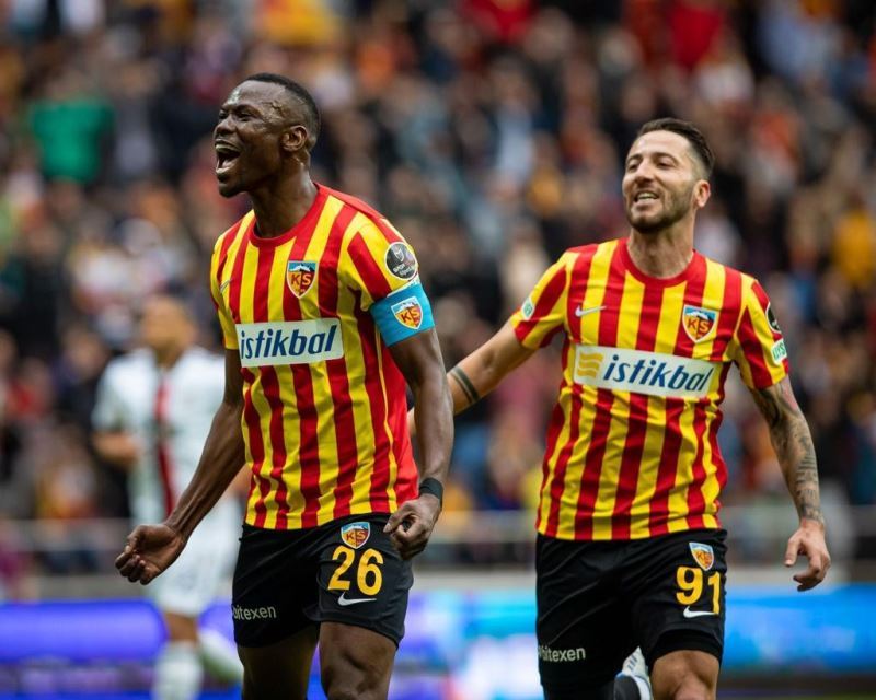 Kayserispor 38 maçta 54 gol attı
