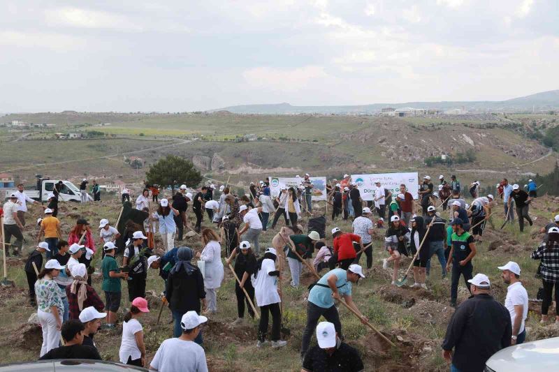 Kursiyerler hem fidan dikti hem turnuva düzenledi
