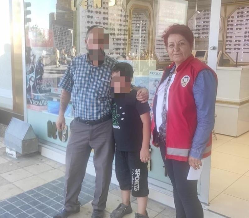 Kayıp çocuğu Güven Timleri buldu
