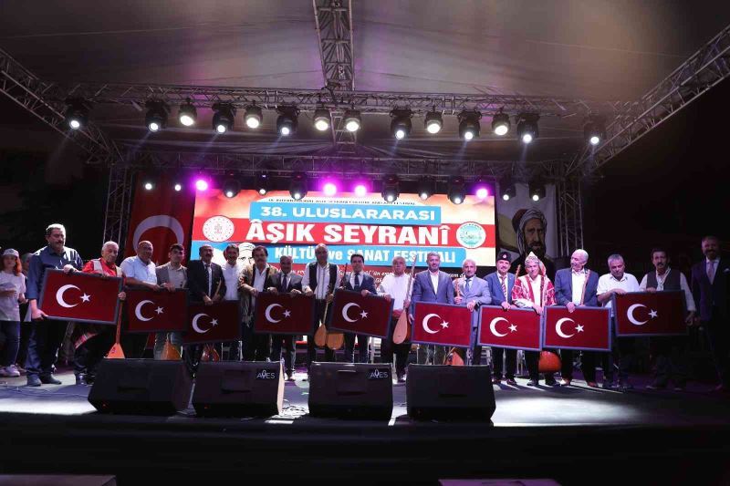 38. Uluslararası Âşık Seyrani Kültür ve Sanat Festivali başladı
