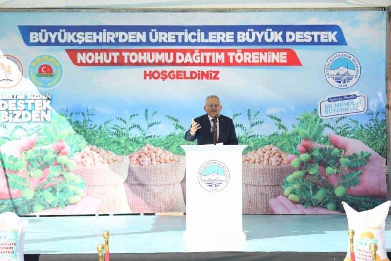 260 ton nohutun hasadına başlanacak
