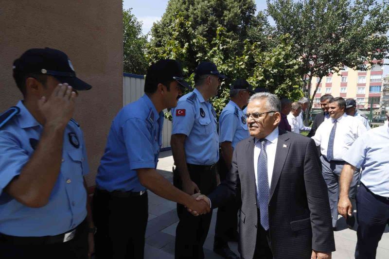 Başkan Büyükkılıç’tan Zabıta Haftası 196. yıl mesajı
