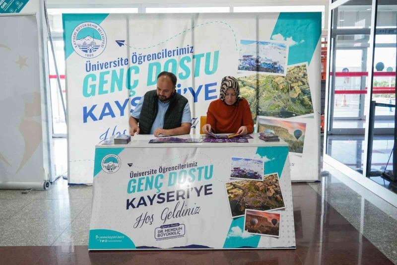 Büyükşehir Belediyesi’nden üniversite öğrencilerine ‘hoş geldiniz’ uygulaması
