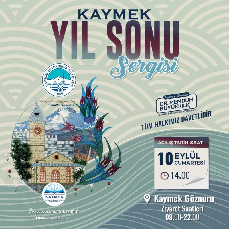 Büyükşehir KAYMEK’ten 3 bin 917 eserle yılsonu sergisi
