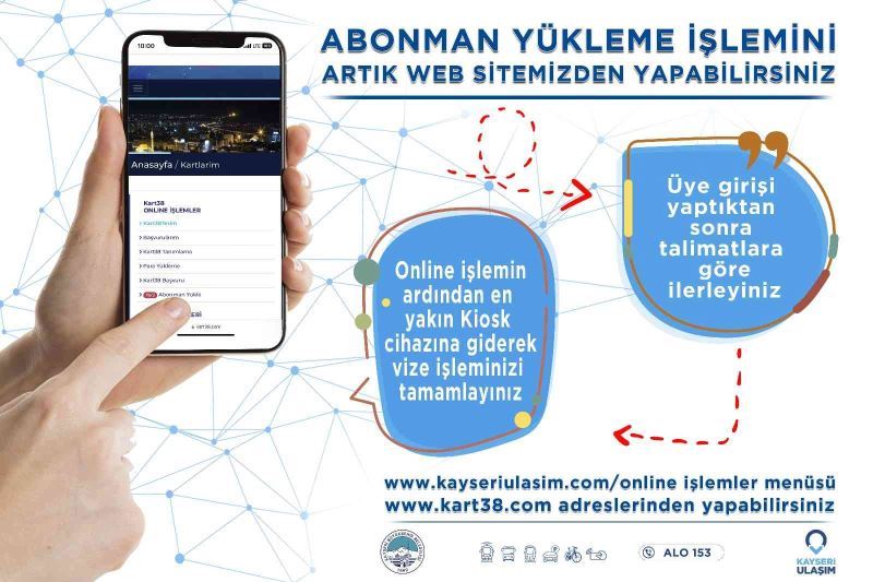 Büyükşehir’den online 