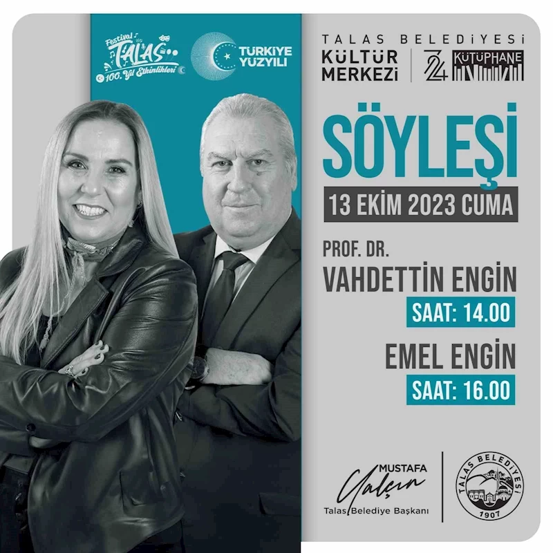 Talas’ta söyleşi günleri
