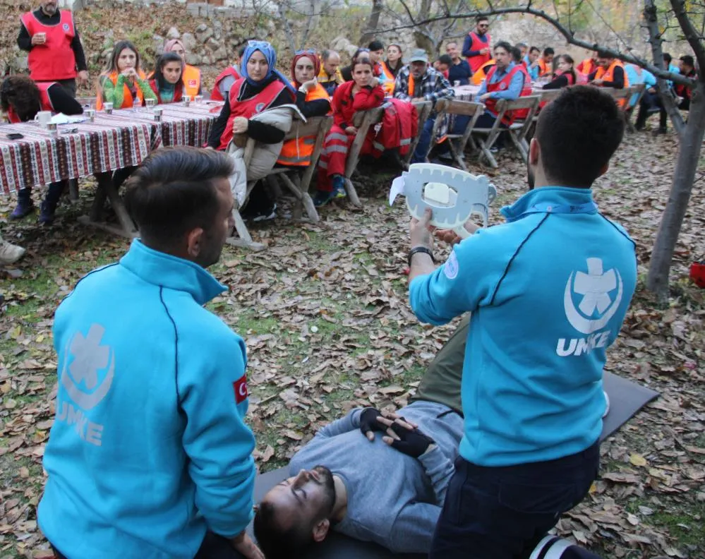 Kayseri’de UMKE ekipleri muhtemel afet ve kazalara hazırlanıyor